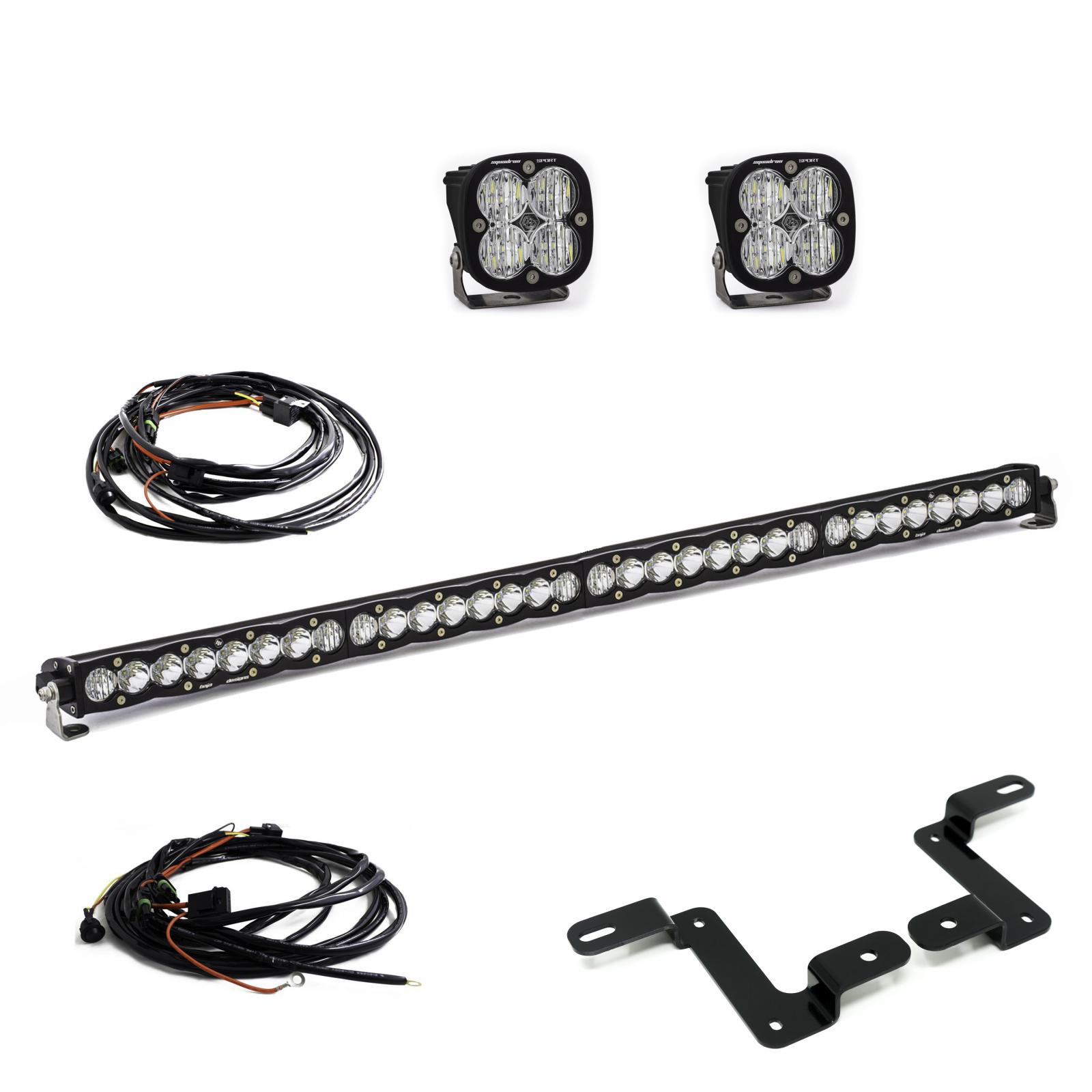 Baja Designs Squadron Sport/S8 40 Inch A-Pillar/Cowl Mount Light Kit 447506