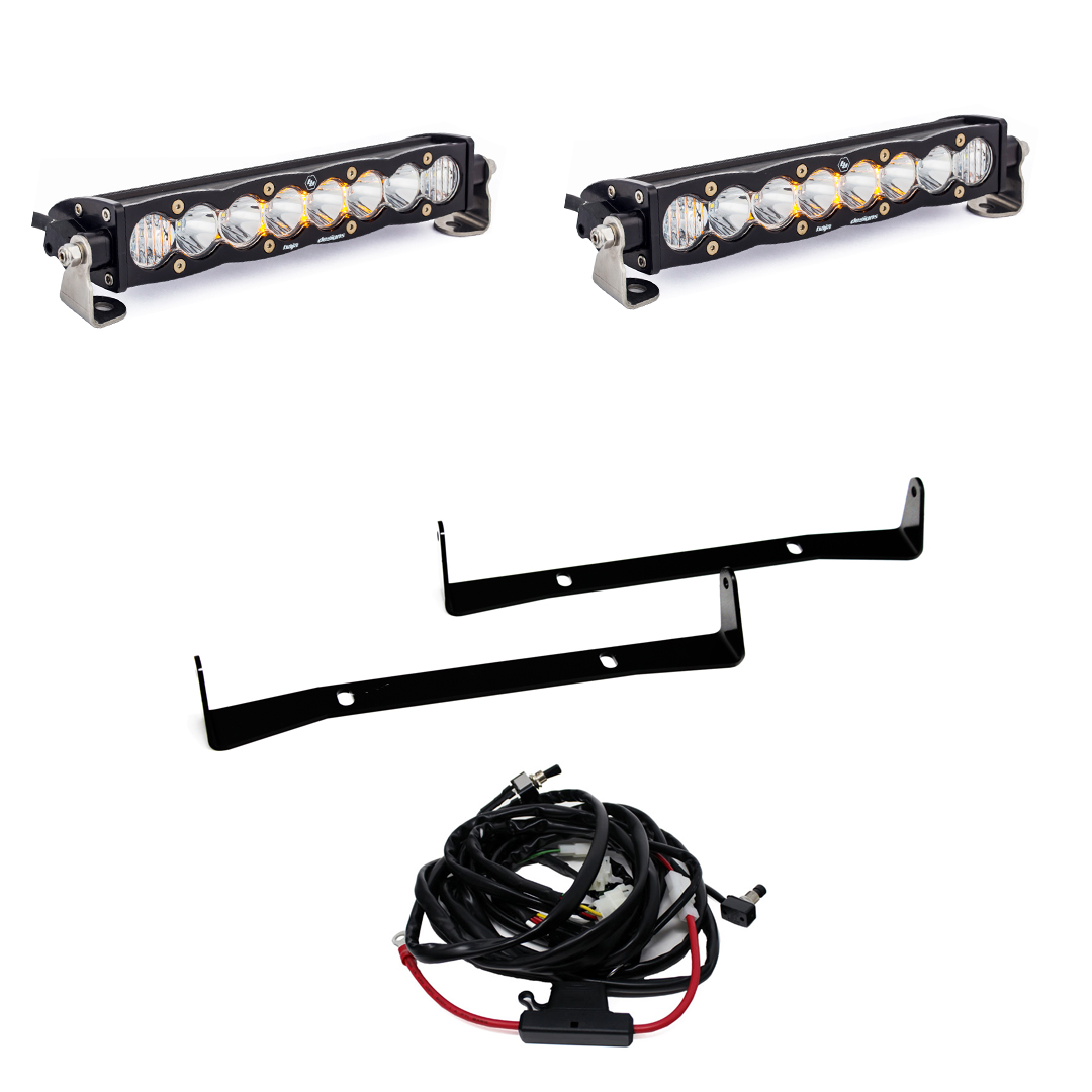 Baja Designs S8 Dual 10 Inch Grille Upper Light Kit 447509