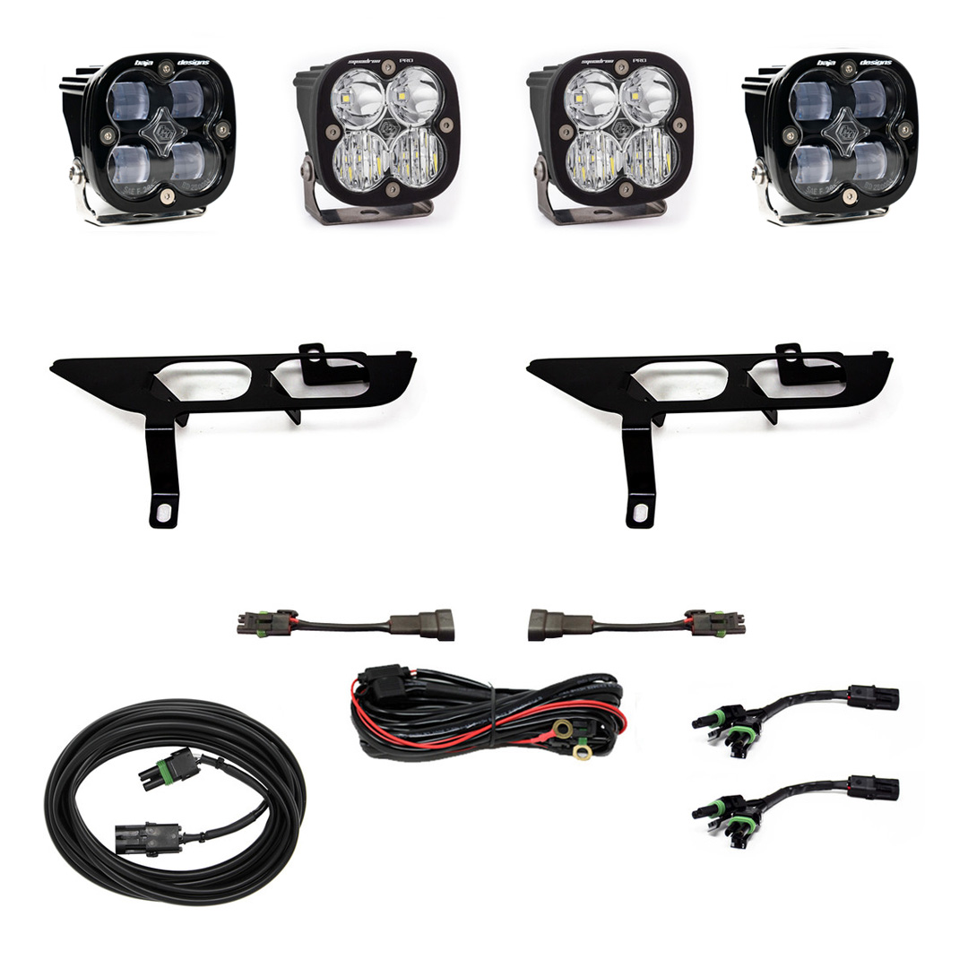 Baja Designs Squadron SAE/Pro Fog Pocket Light Kit 447699