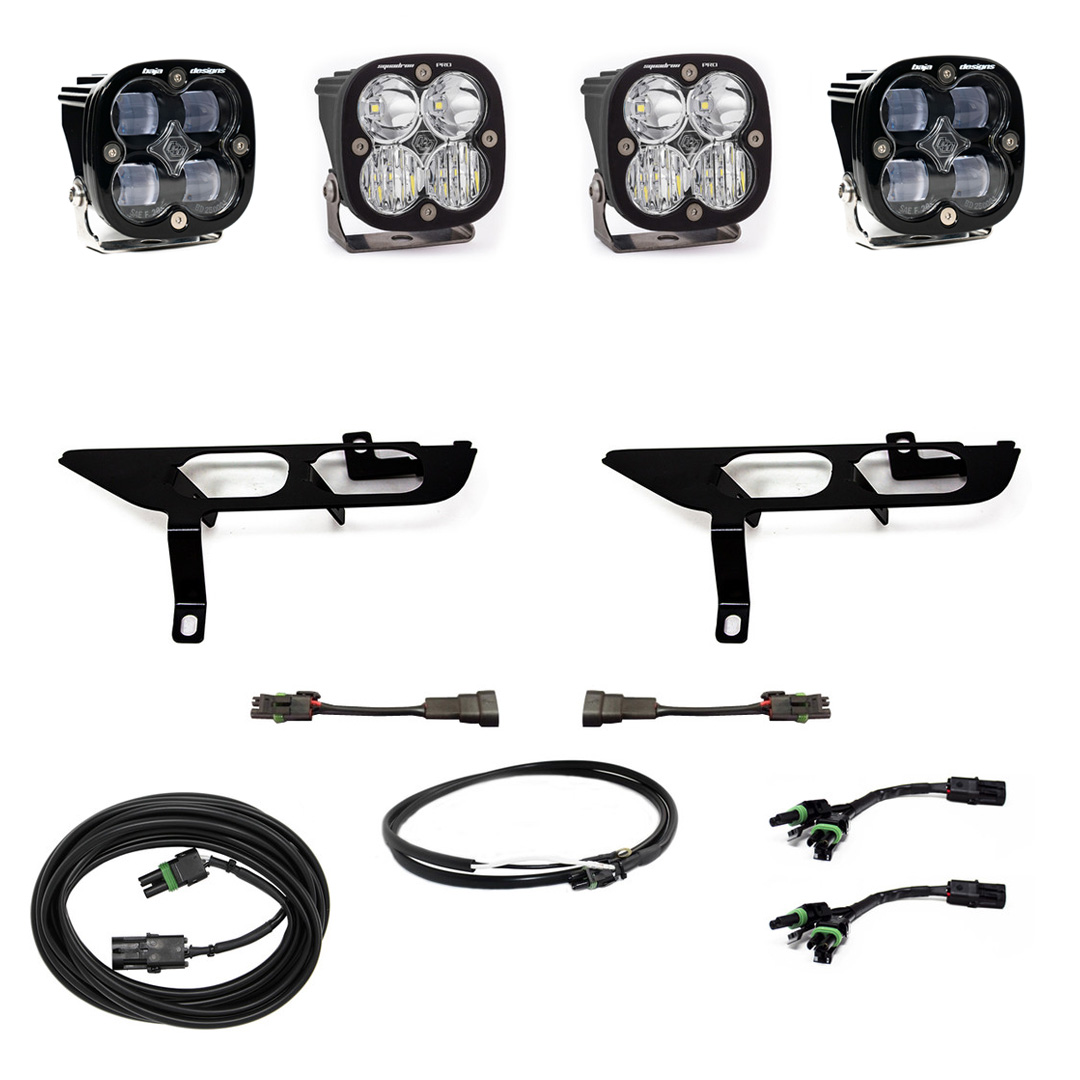 Baja Designs Squadron SAE/Pro Fog Pocket Light Kit 447699UP