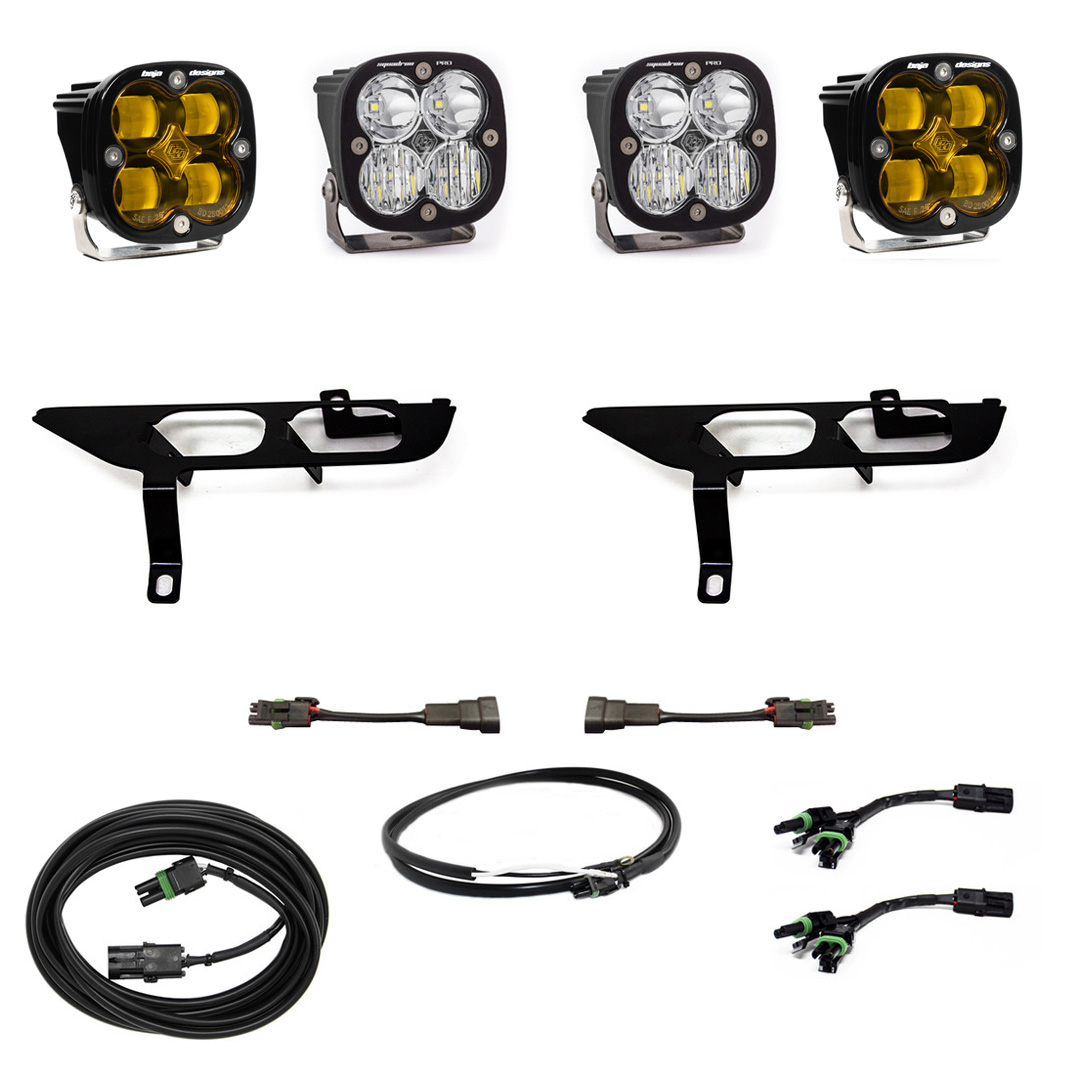 Baja Designs Squadron SAE/Pro Fog Pocket Light Kit 447700UP