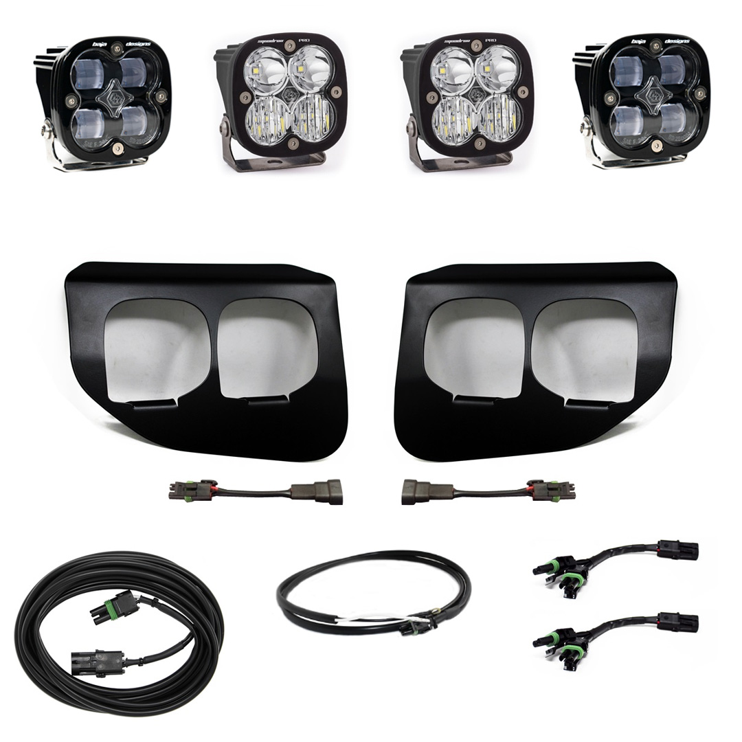 Baja Designs Squadron SAE/Pro Fog Pocket Light Kit 447736UP