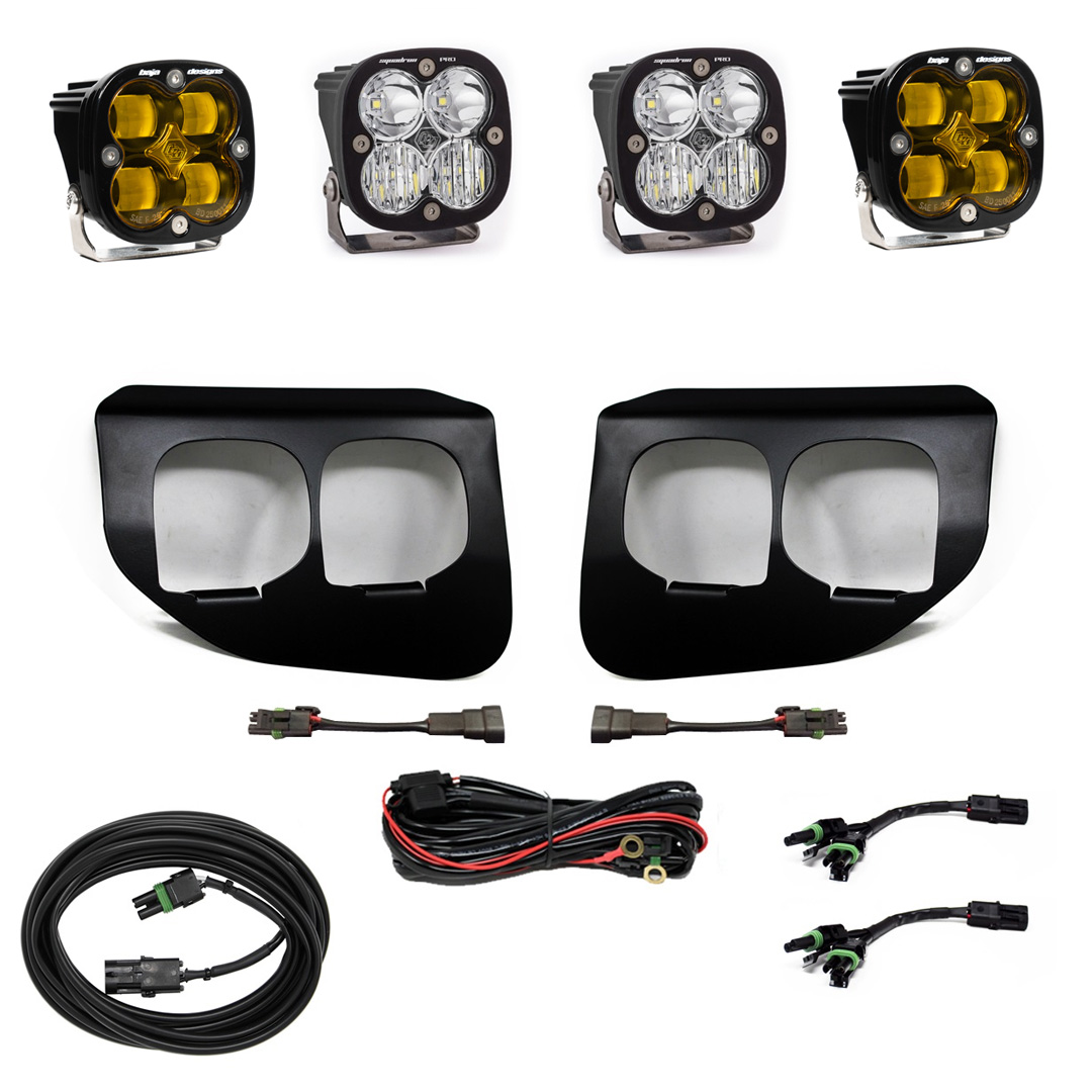 Baja Designs Squadron SAE/Pro Fog Pocket Light Kit 447737