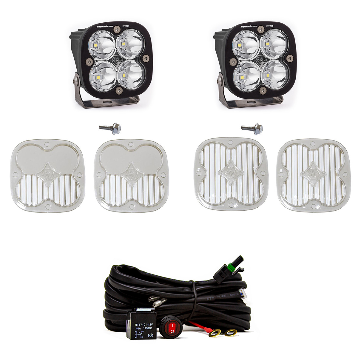 Baja Designs Ford Squadron Pro A-Pillar Light Kit 447754