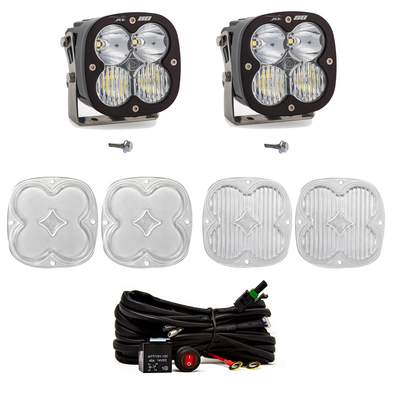 Baja Designs Ford XL80 A-Pillar Light Kit 447751