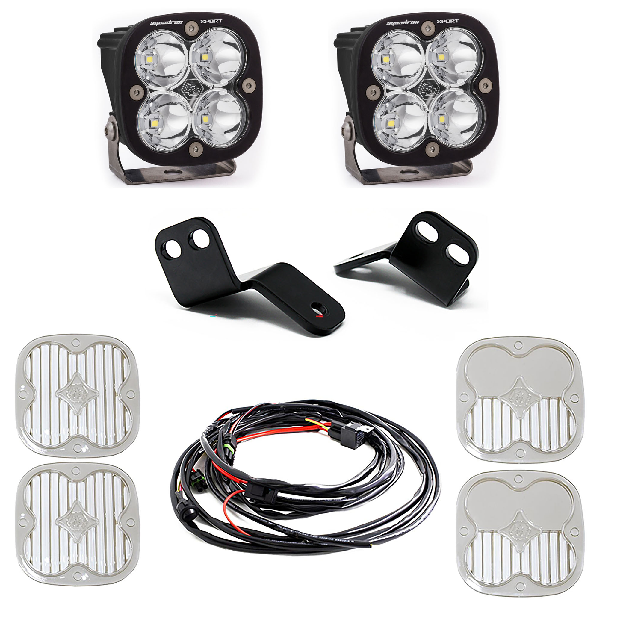 Baja Designs Squadron Sport A-Pillar Light Kit 447827