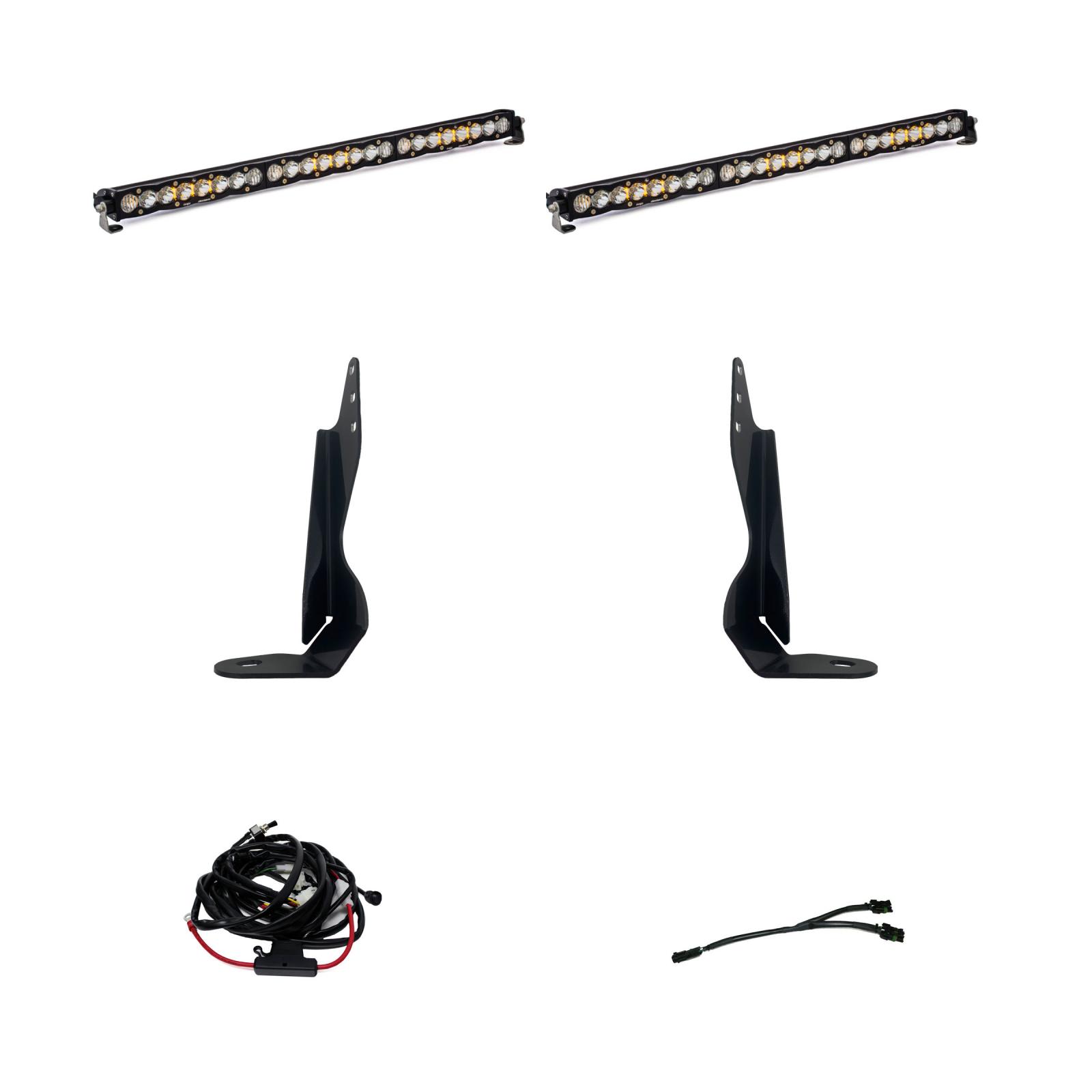 Baja Designs S8 Dual 30 Inch Grille Light Bar Kit 447854