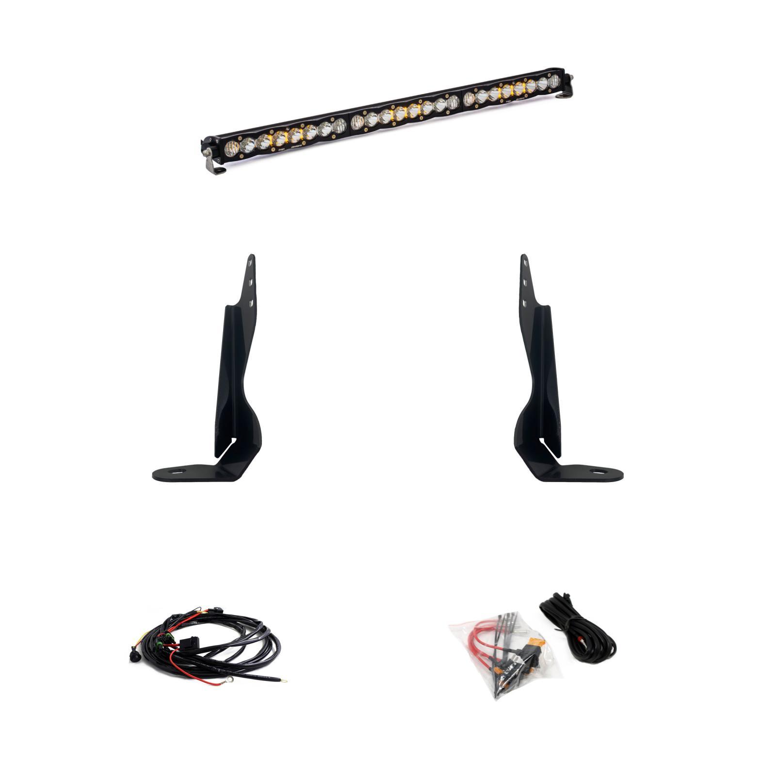 Baja Designs GMC S8 30-Inch Behind the Grille Light Bar Kit 447850
