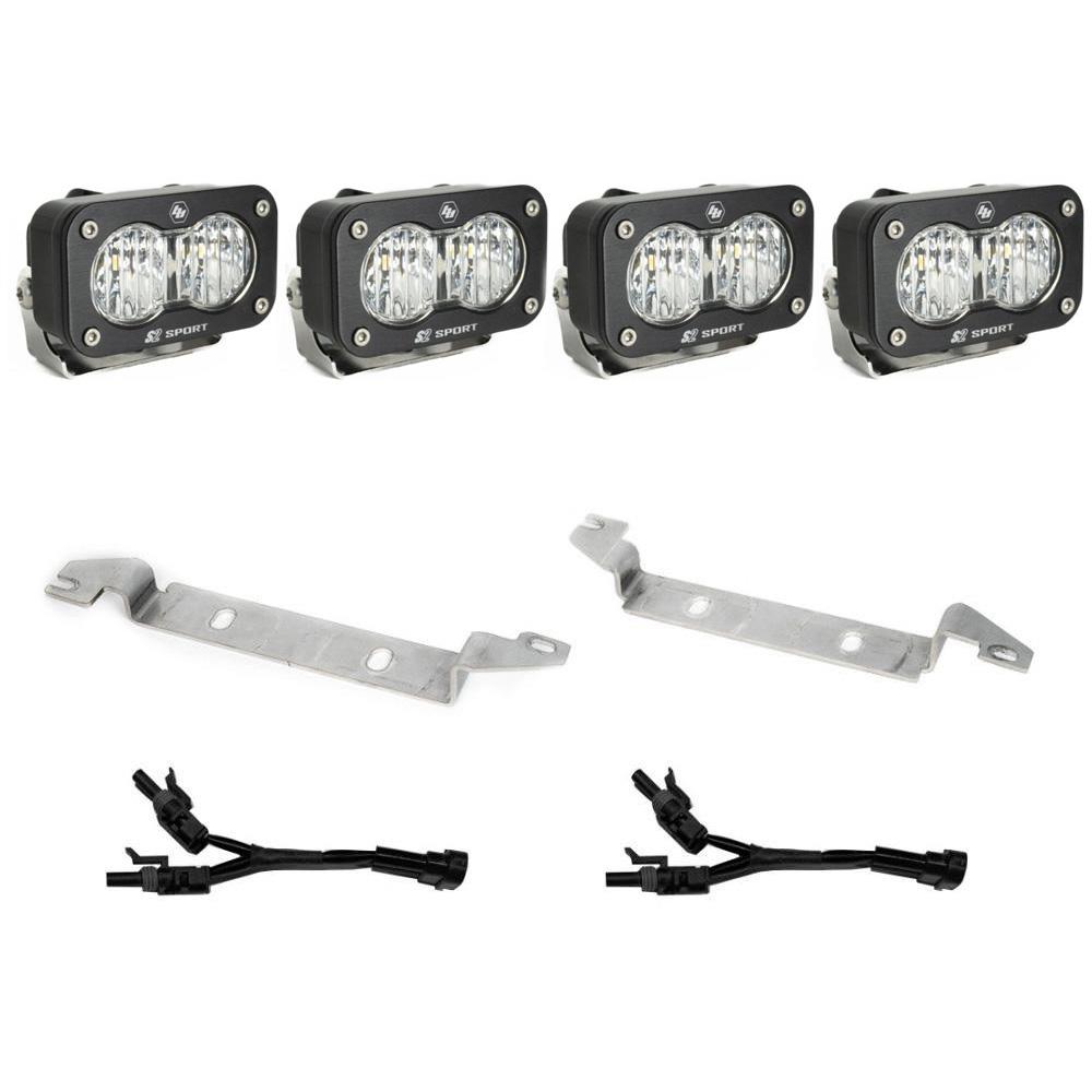 Baja Designs S2 Sport Dual Fog Pocket Light Kit 448080
