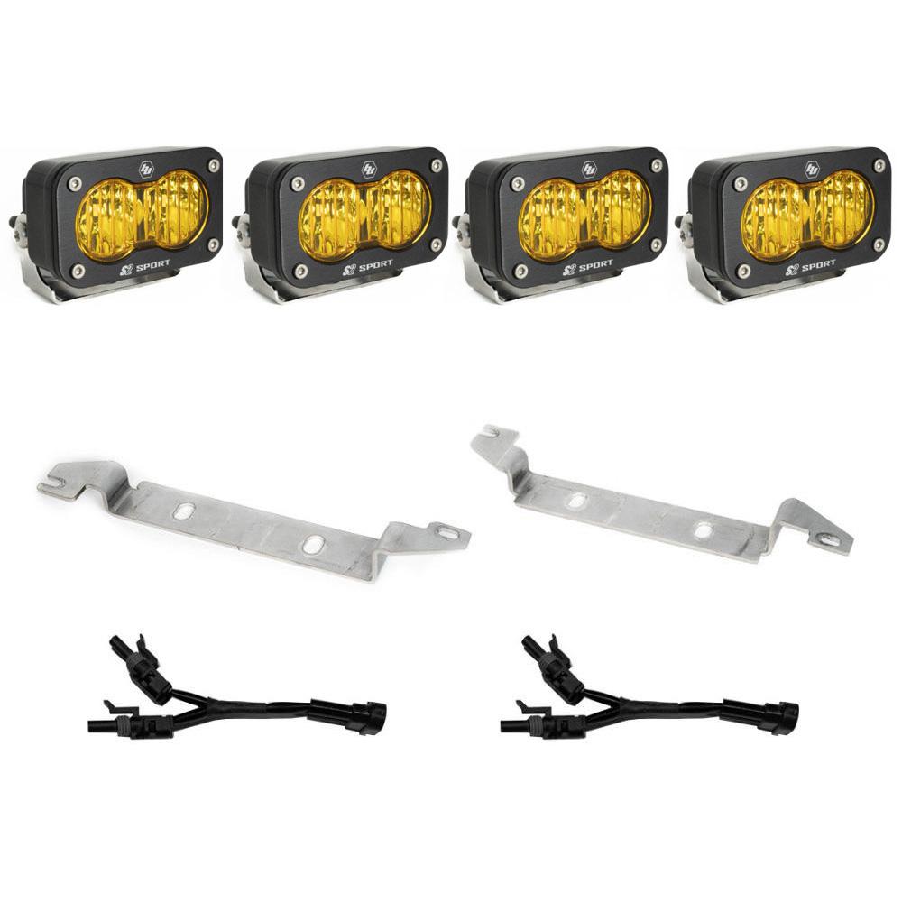 Baja Designs S2 Sport Dual Fog Pocket Light Kit 448081
