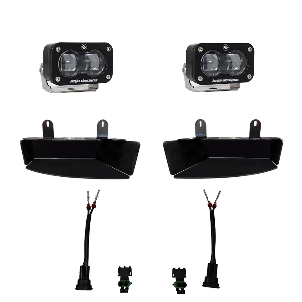 Baja Designs Dodge, Ram S2 SAE Fog Pocket Light Kit 448165