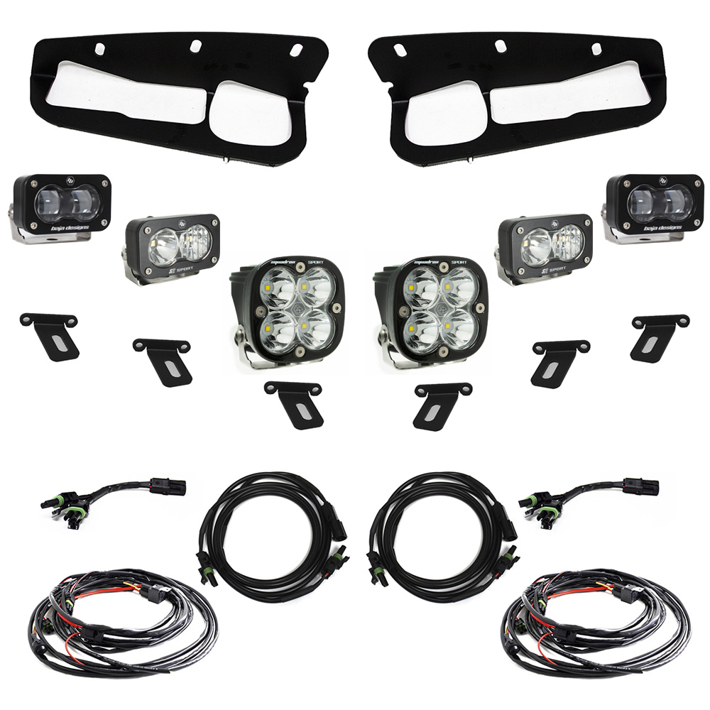 Baja Designs Ford S2 SAE “Sportsmen” Fog Pocket Light Kit 448174