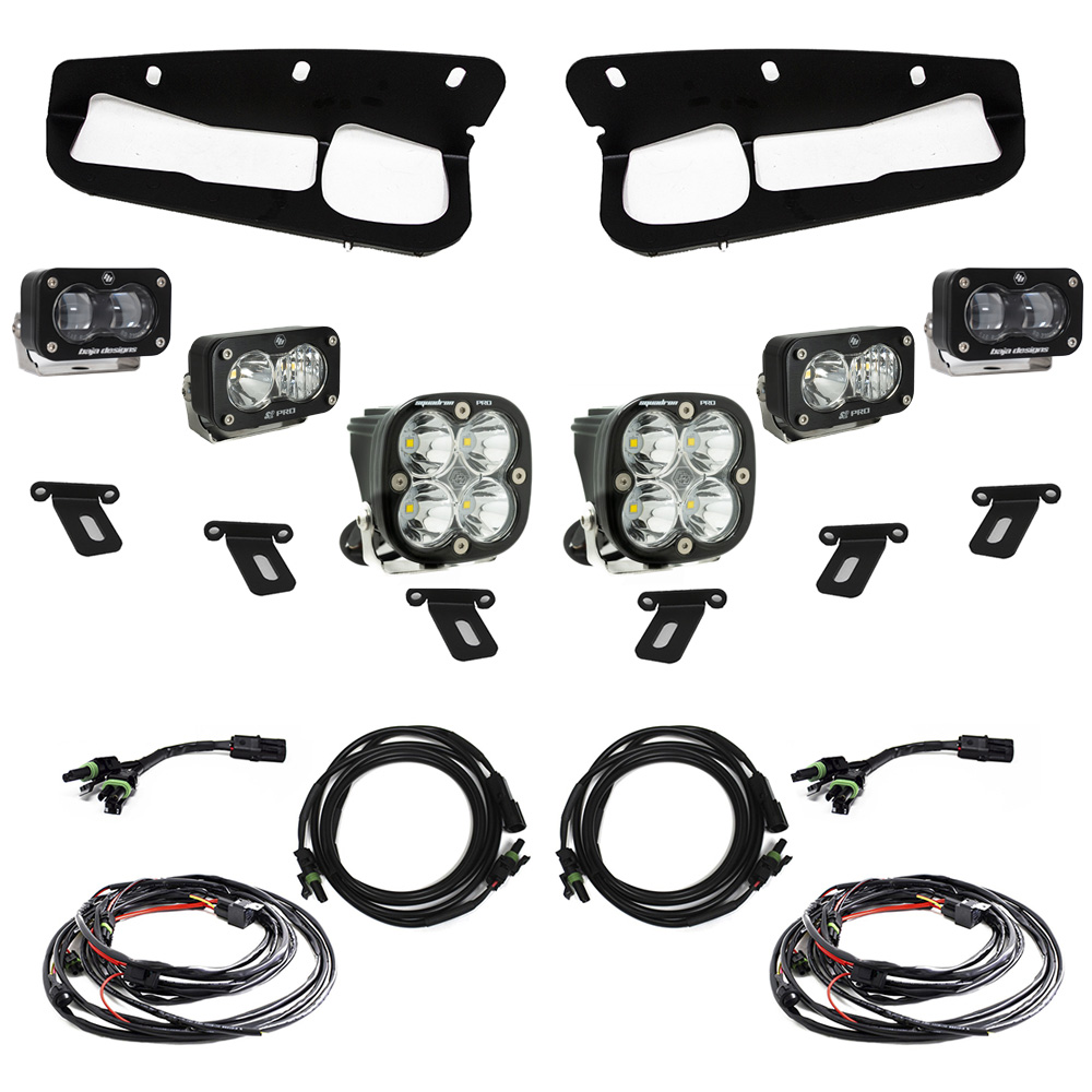 Baja Designs Ford Bronco S2 SAE “Pro” Fog Pocket Light Kit 448175