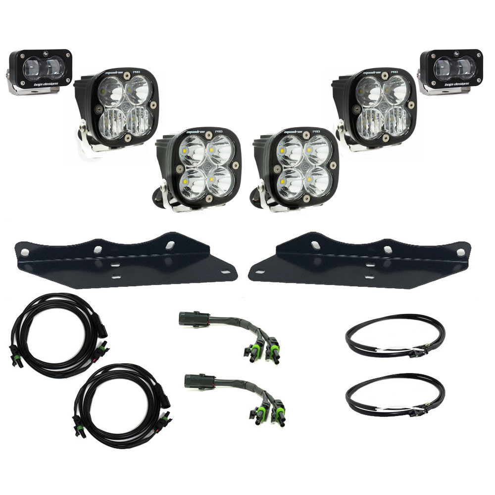 Baja Designs Ford Raptor Squadron/S2 SAE “Pro” Fog Pocket Light Kit 448173