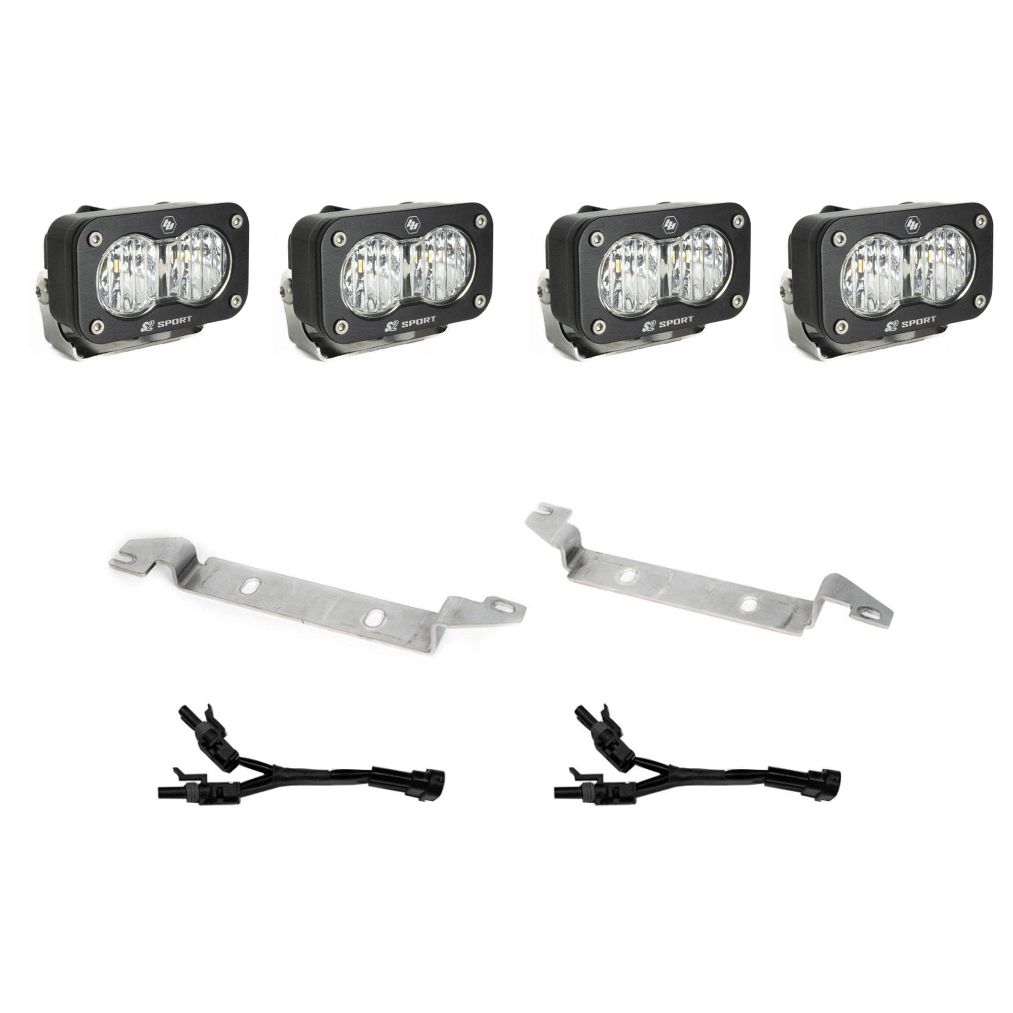 Baja Designs S2 Sport OEM Fog Light Replacement Kit 44-8280