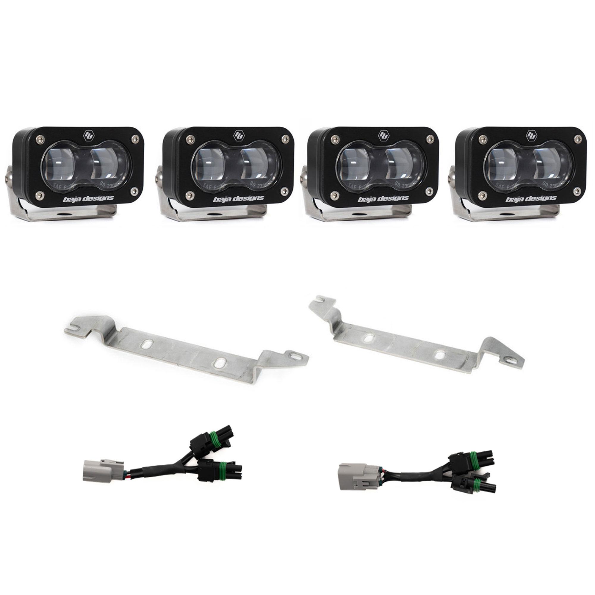 Baja Designs S2 SAE OEM Fog Light Replacement Kit 44-8286