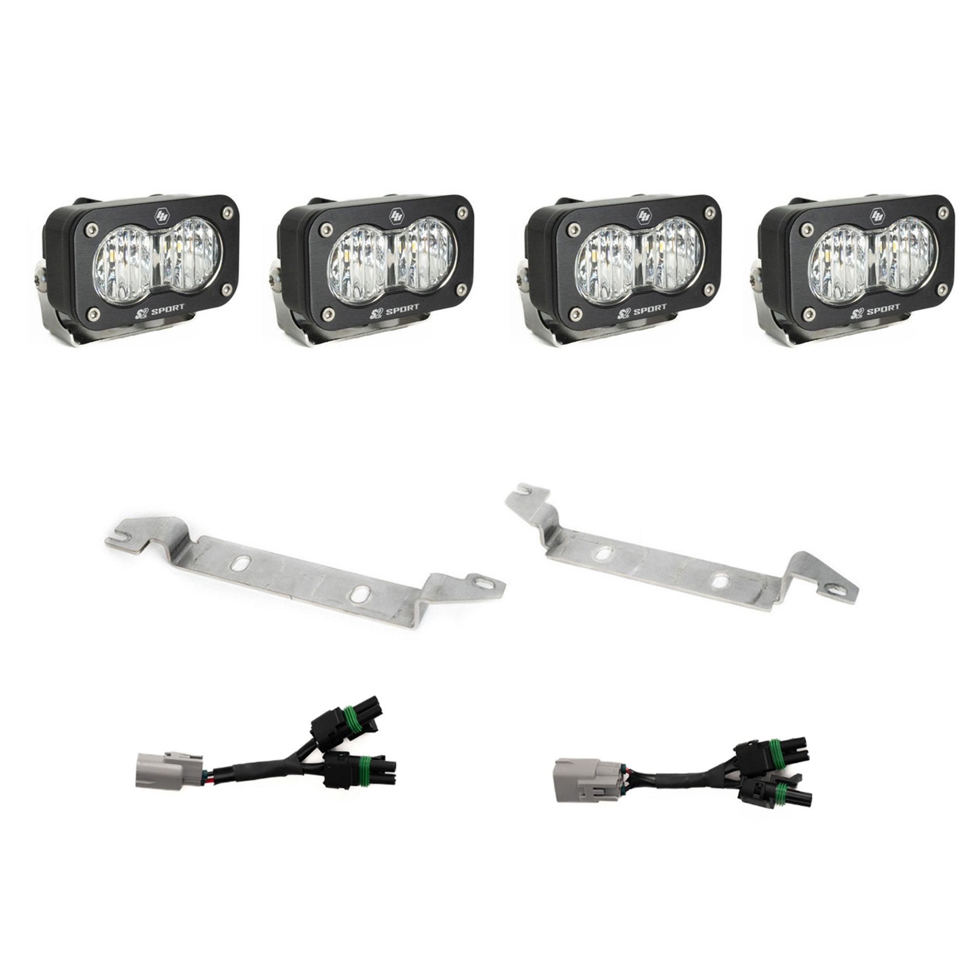 Baja Designs S2 Sport OEM Fog Light Replacement Kit 44-8288