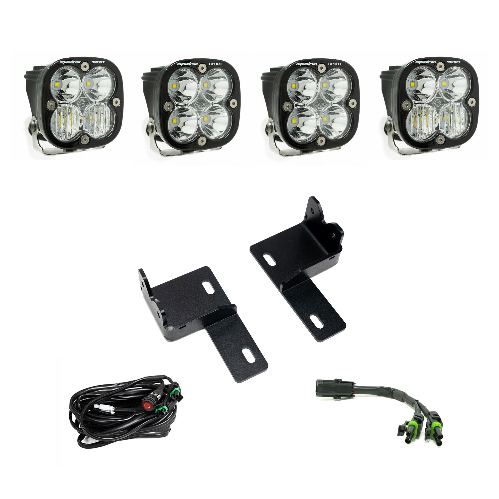 Baja Designs Squadron Sport Behind-the-Grille Kit 44-8296