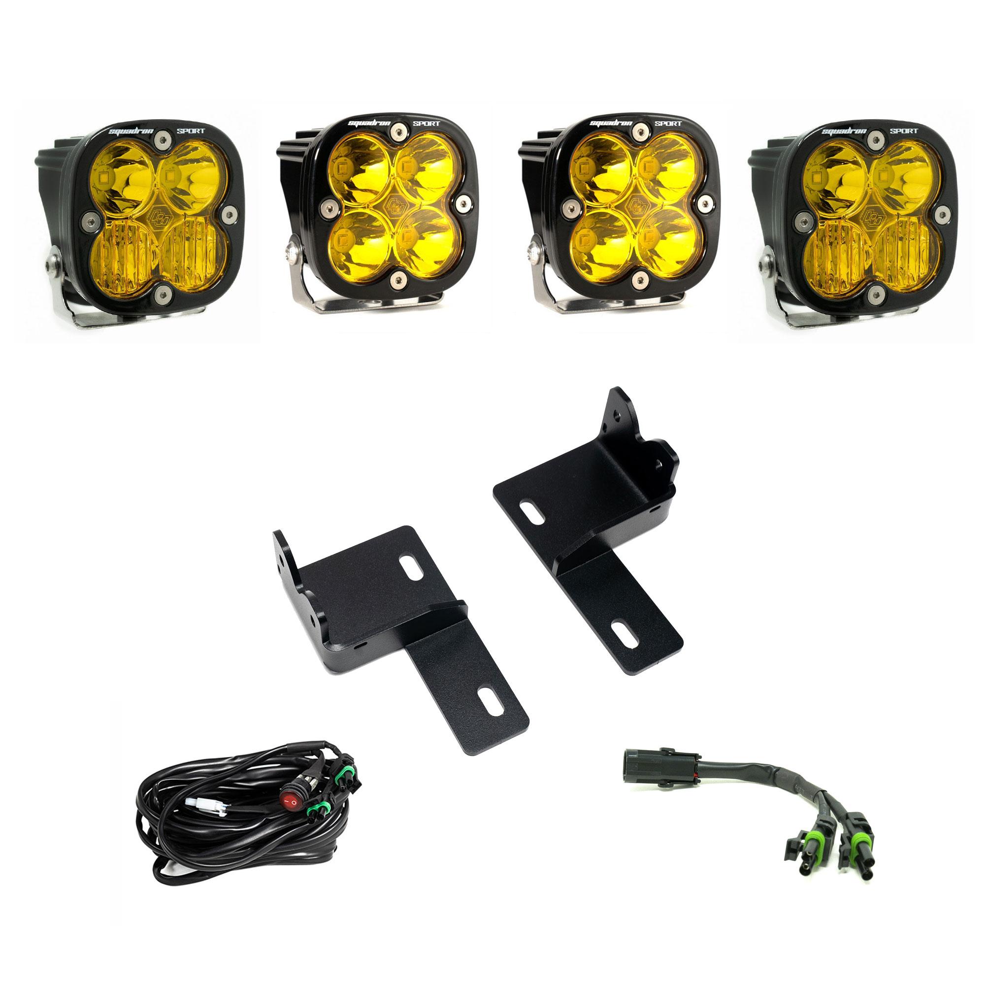 Baja Designs Squadron Sport Behind-the-Grille Kit 44-8298