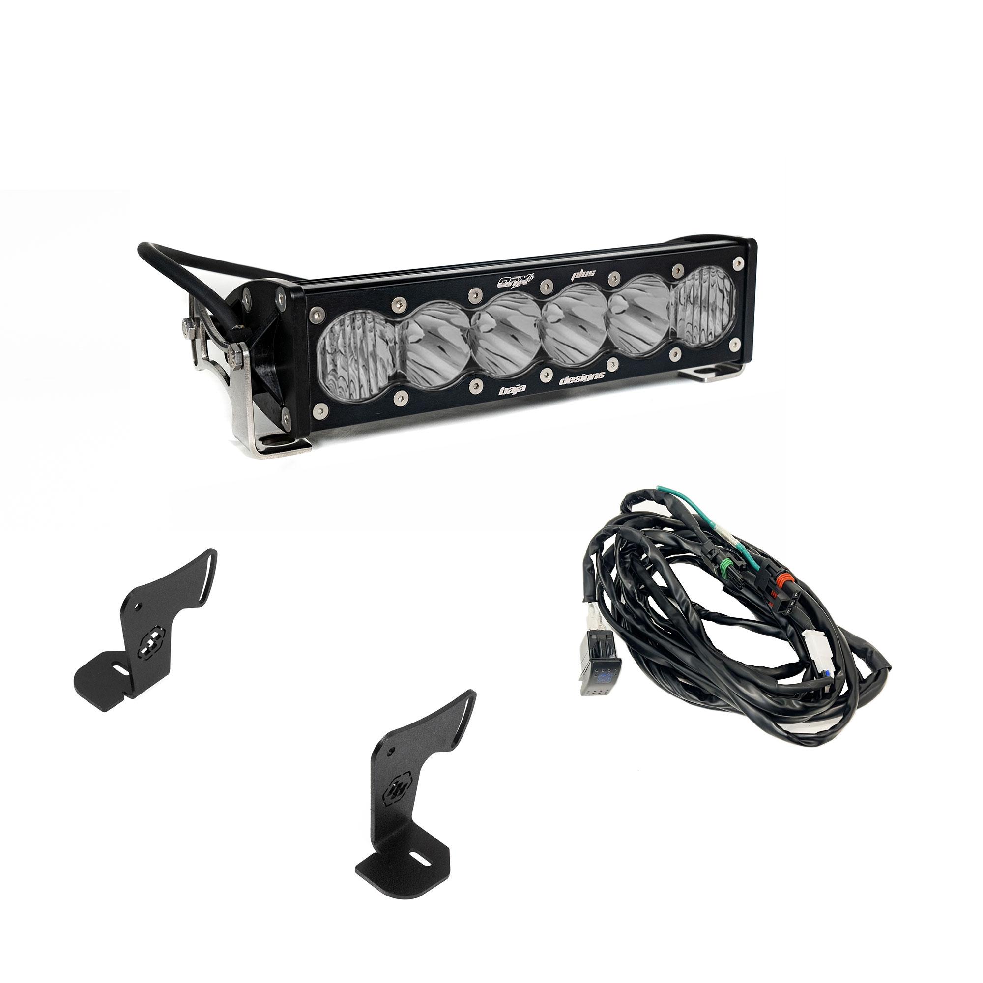 Baja Designs OnX6+ 10" Light Bar Hood Mount Kit 44-8301