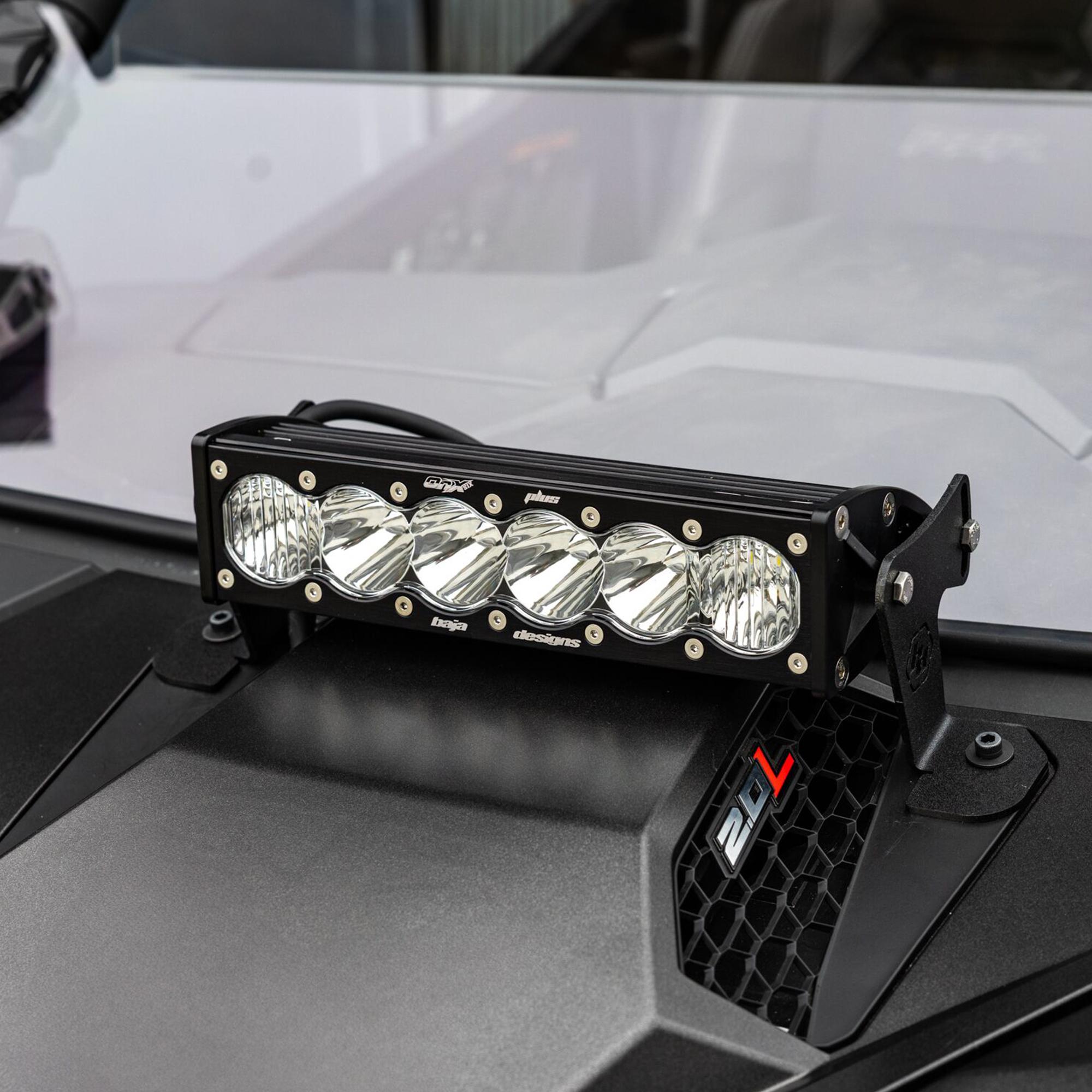 Baja Designs OnX6+ 10" Light Bar Hood Mount Kit 44-8301
