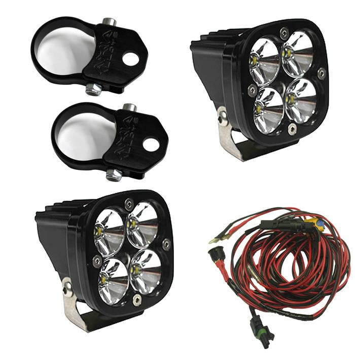 Baja Designs PowerSports Squadron Pro Vertical Mount Light Kit 497108