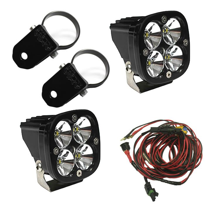 Baja Designs PowerSports Squadron Pro A-Pillar Mount Light Kit 497102