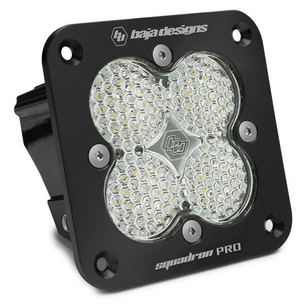 Baja Designs Squadron Pro Black Flush Mount LED Auxiliary Light Pod 491006