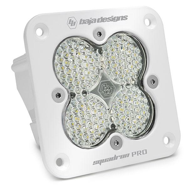 Baja Designs Squadron Pro White Flush Mount LED Auxiliary Light Pod 491006WT