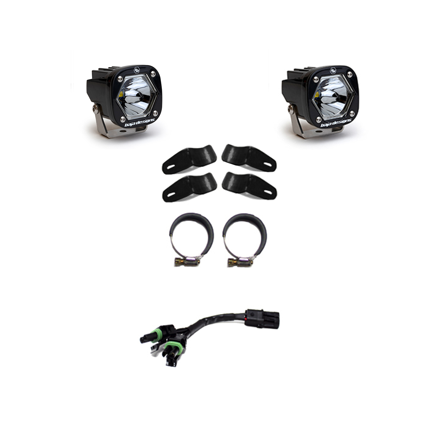 Baja Designs Moto S1 Auxiliary Light Kit 507086