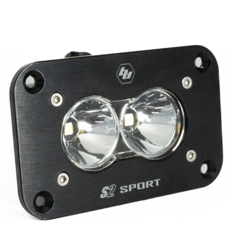Baja Designs S2 Sport Black Flush Mount LED Auxiliary Light Pod 541001