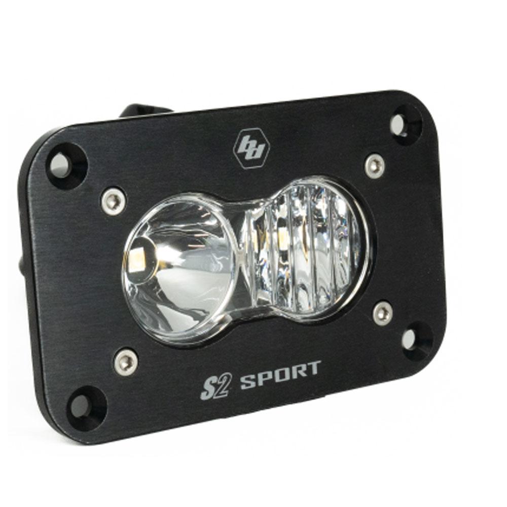 Baja Designs S2 Sport Black Flush Mount LED Auxiliary Light Pod 541003