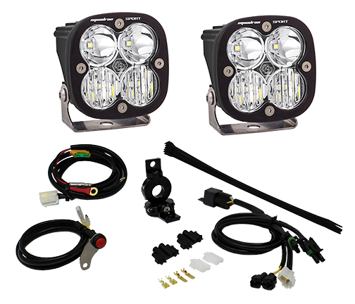 Baja Designs Adventure Bike Squadron Sport Auxiliary Light Kit 557083
