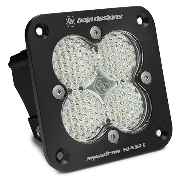 Baja Designs Squadron Sport Black Flush Mount LED Auxiliary Light Pod 551006