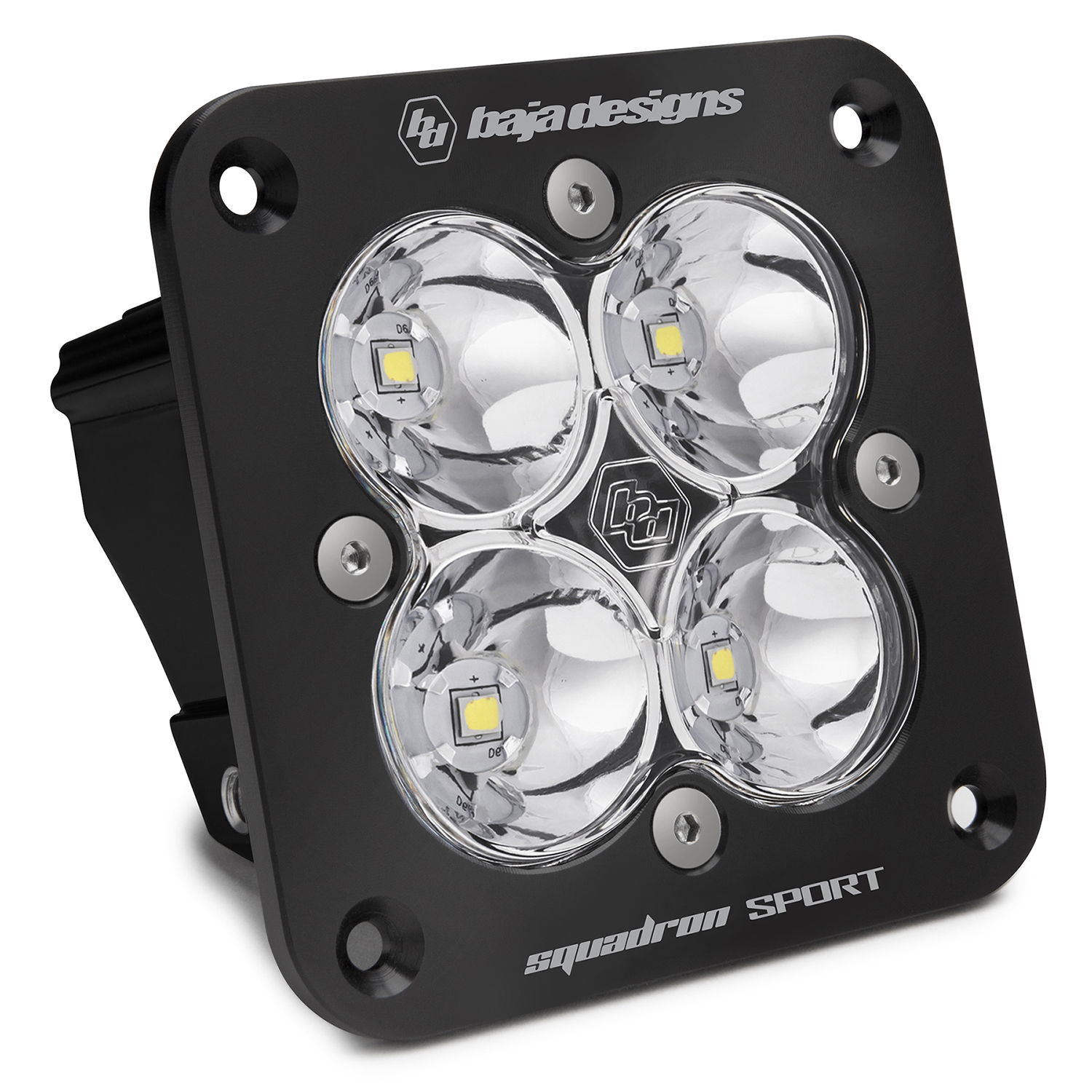 Baja Designs Squadron Sport Black Flush Mount LED Auxiliary Light Pod 551001
