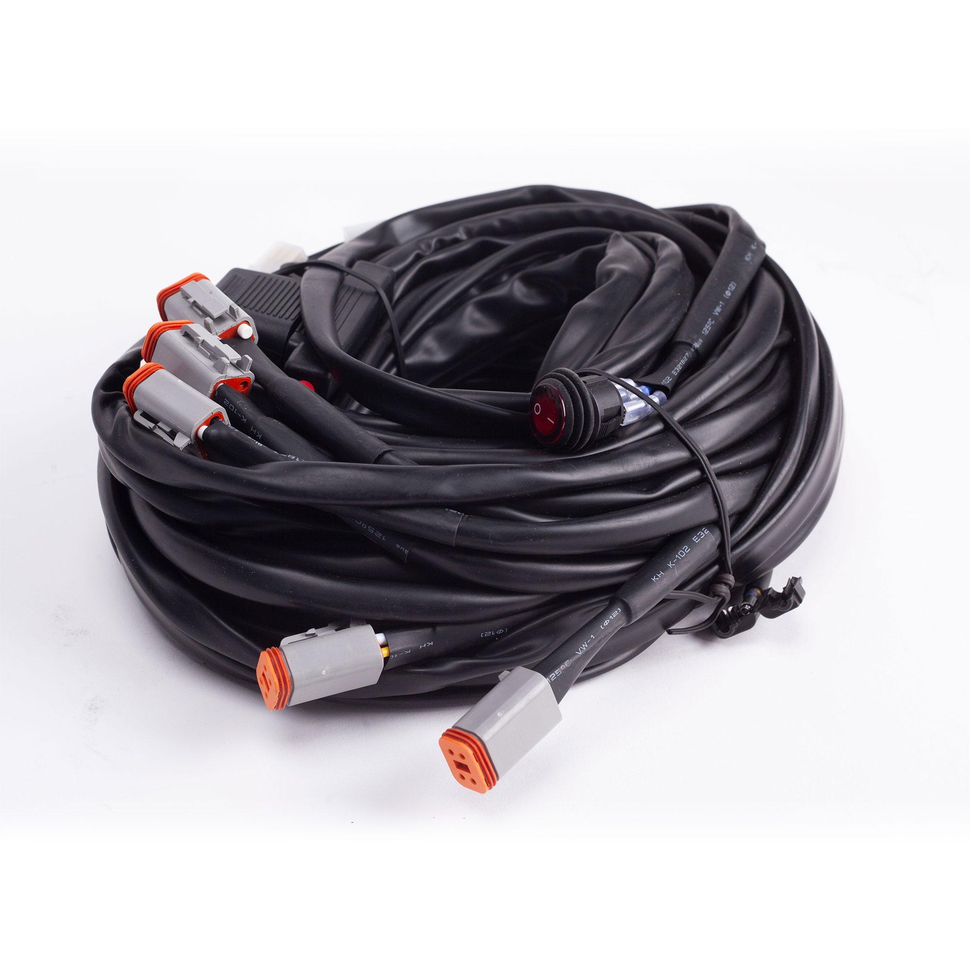 Baja Designs LP4 Wiring Harness - 6 Light Max 64-0323