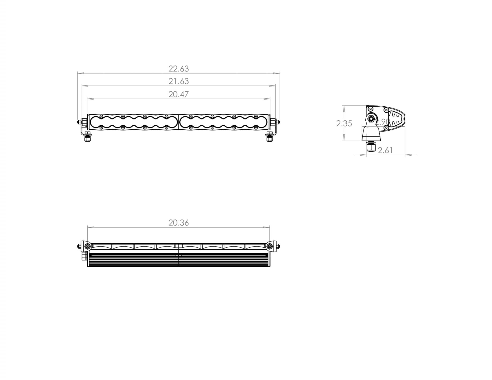 Baja Designs S8 Straight LED Light Bar 702013
