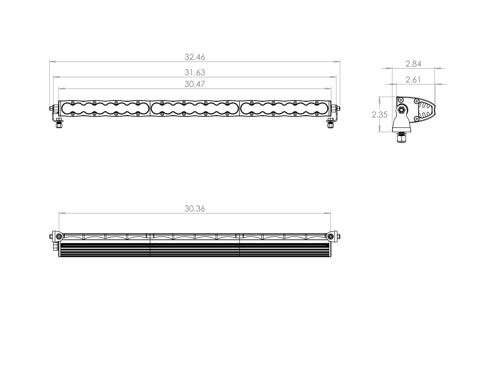 Baja Designs S8 Straight LED Light Bar 703013