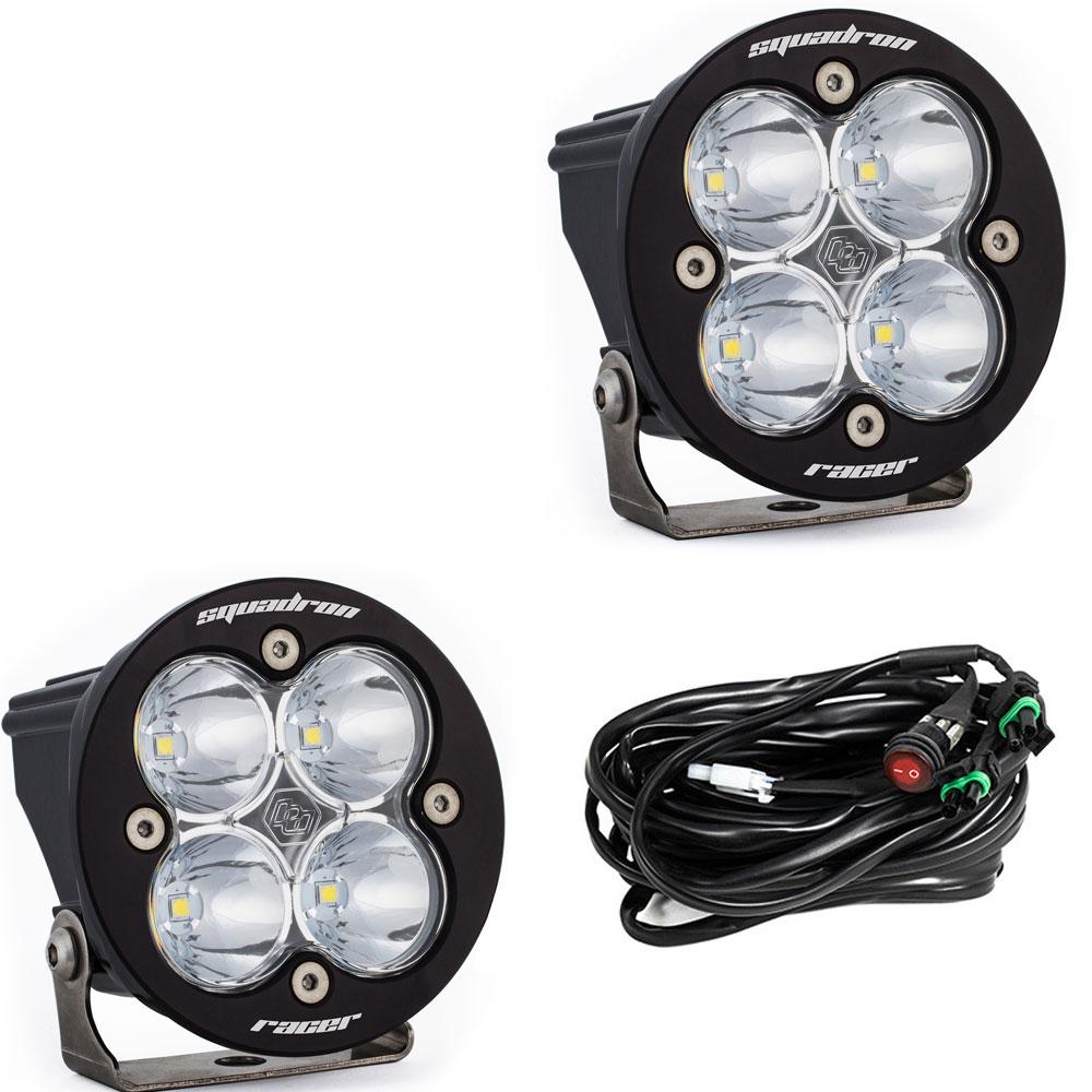 Baja Designs Squadron-R Racer Edition LED Auxiliary Light Pod Pair 737801