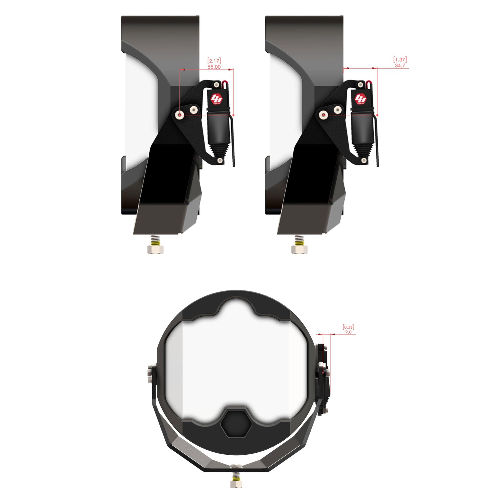 Baja Designs Reflex Light Actuator Kit – LP4/LP6/LP9/XL-M Housing 80-0001