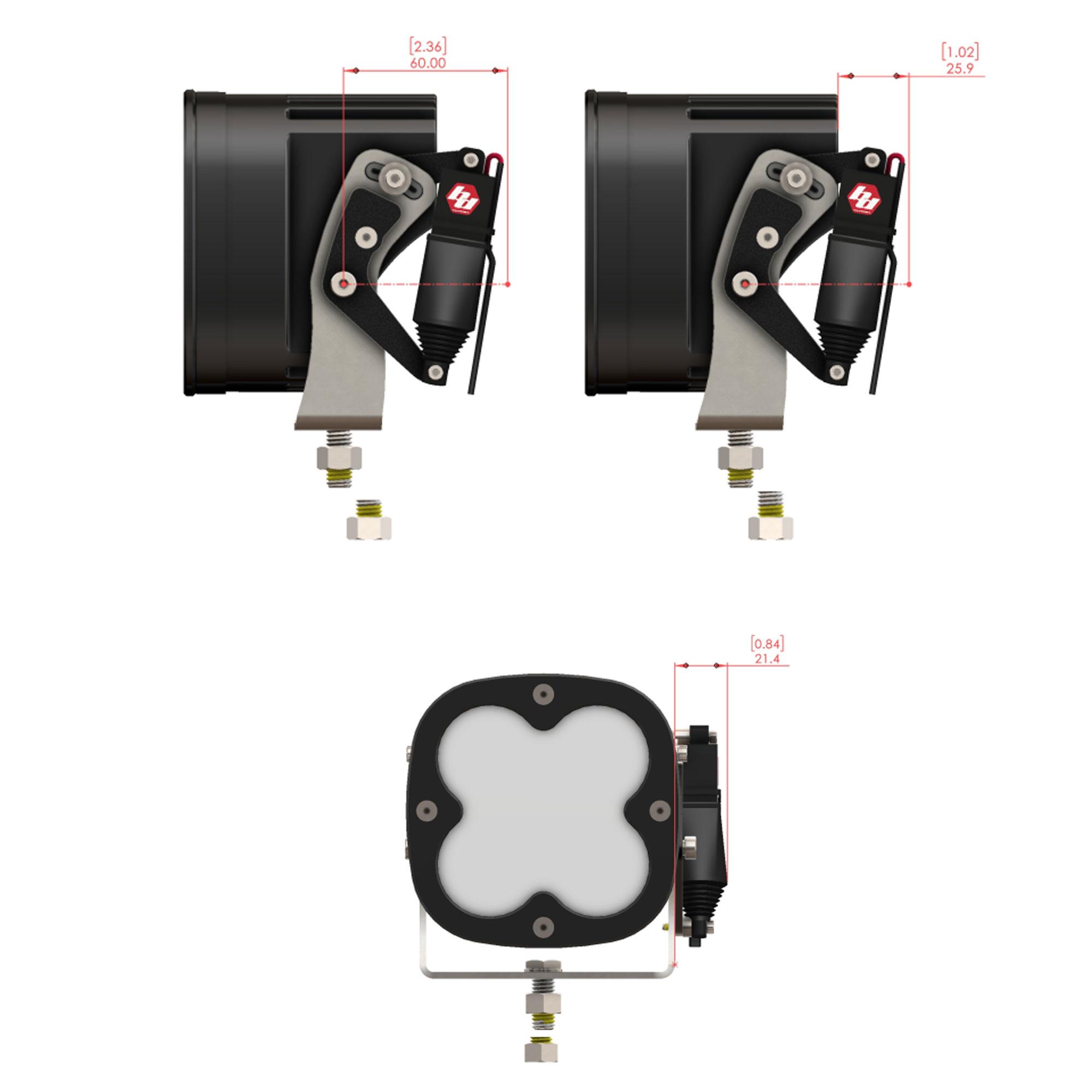 Baja Designs Reflex Light Actuator Kit – XL Standard Housing 80-0007