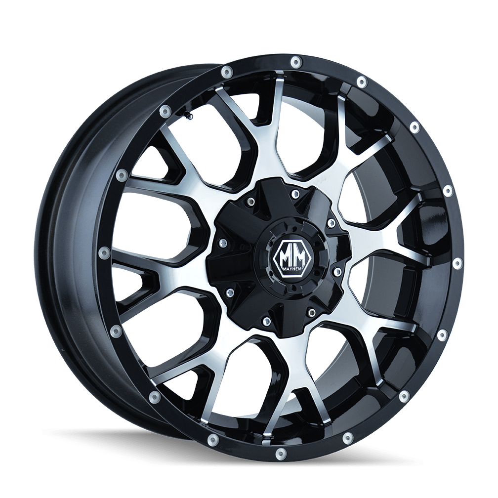 Mayhem WARRIOR (8015) GLOSS BLACK MACHINED 8015-8978B18