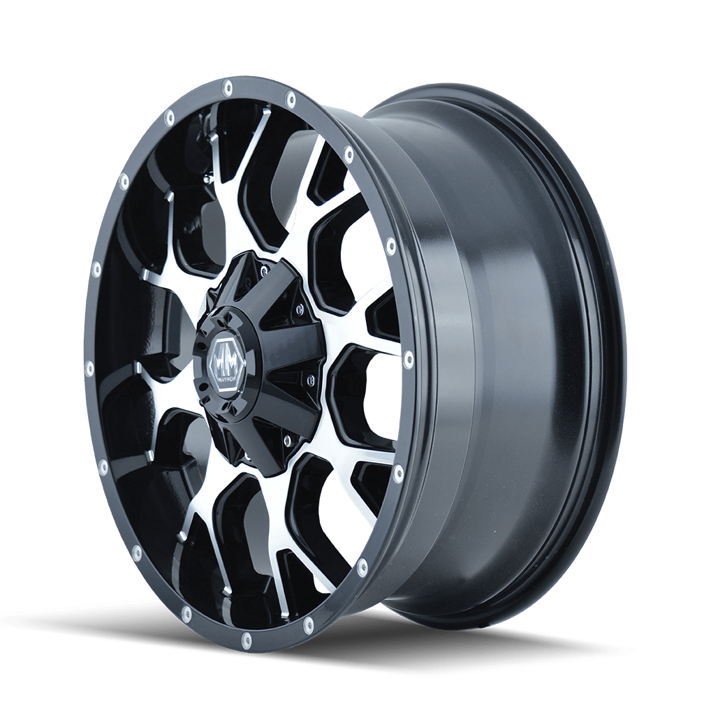 Mayhem WARRIOR (8015) GLOSS BLACK MACHINED 8015-2937B