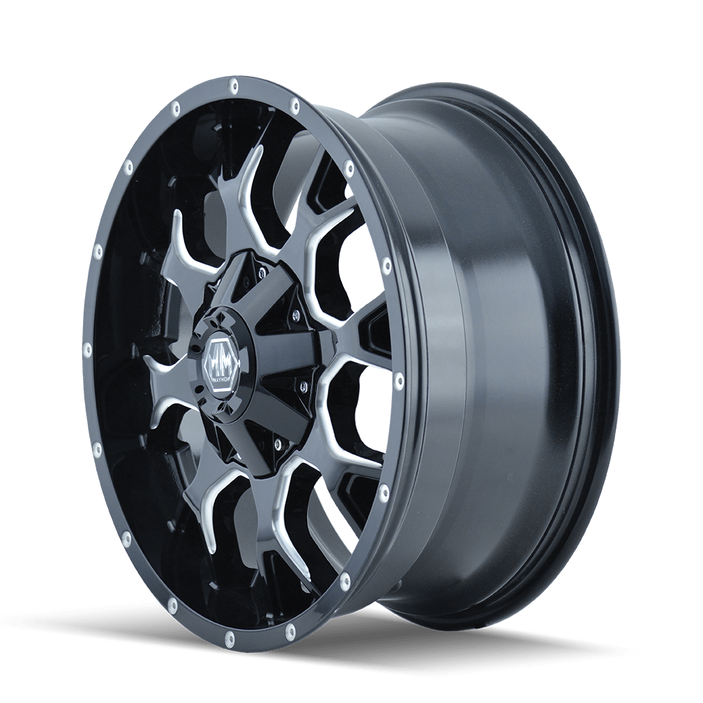 Mayhem WARRIOR (8015) GLOSS BLACK MILLED 8015-8937M