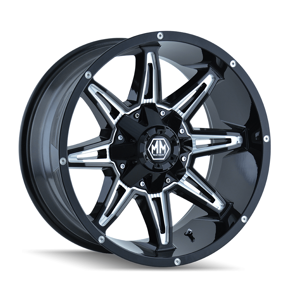Mayhem RAMPAGE (8090) GLOSS BLACK MILLED 8090-7952M