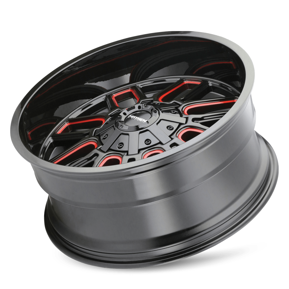 Mayhem COGENT (8107) GLOSS BLACK MILLED PRISM RED 8107-7952BTR