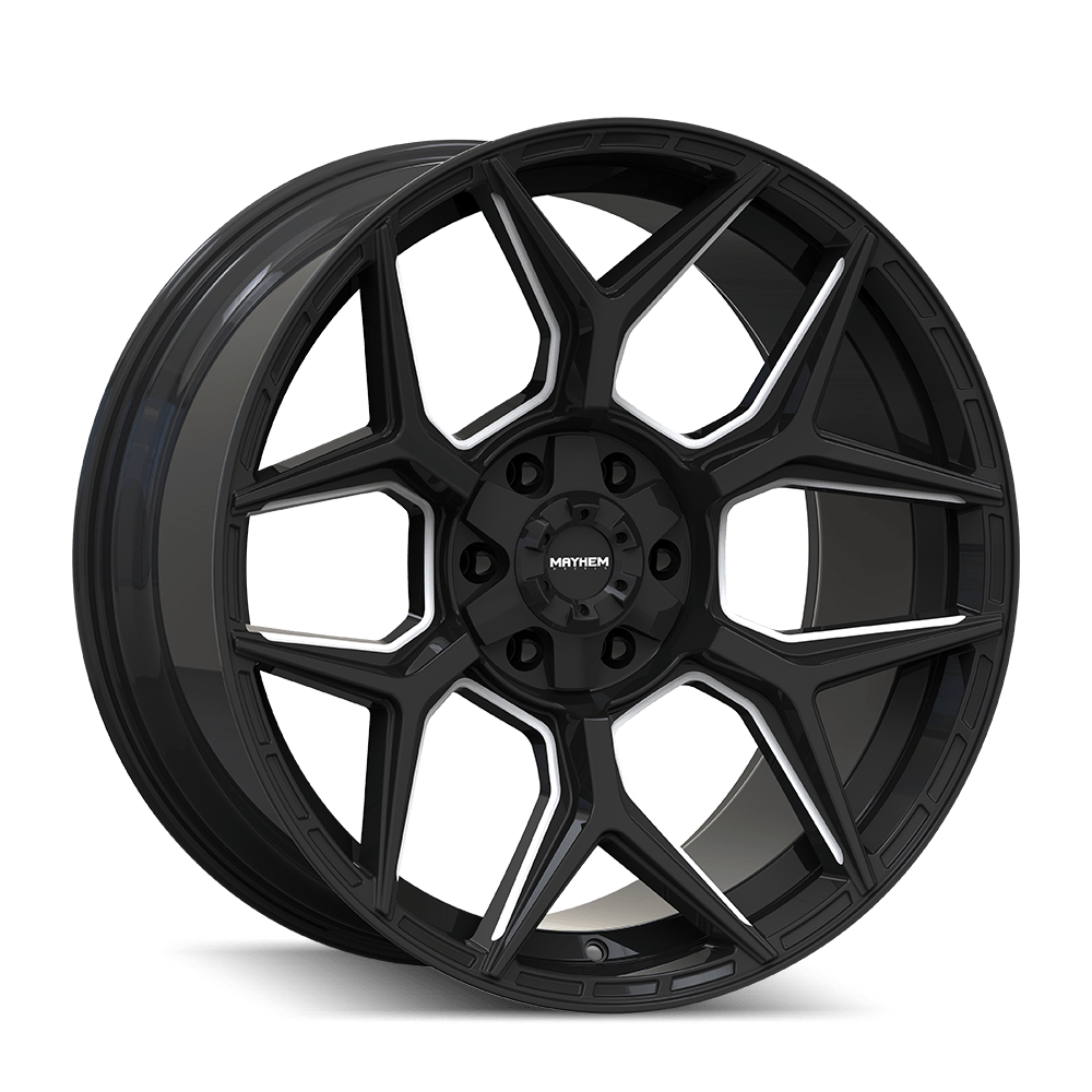 Mayhem VANQUISH (8119) GLOSS BLACK MILLED 8119-2952M