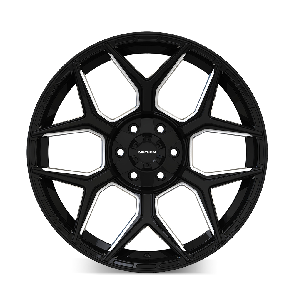 Mayhem VANQUISH (8119) GLOSS BLACK MILLED 8119-2937M