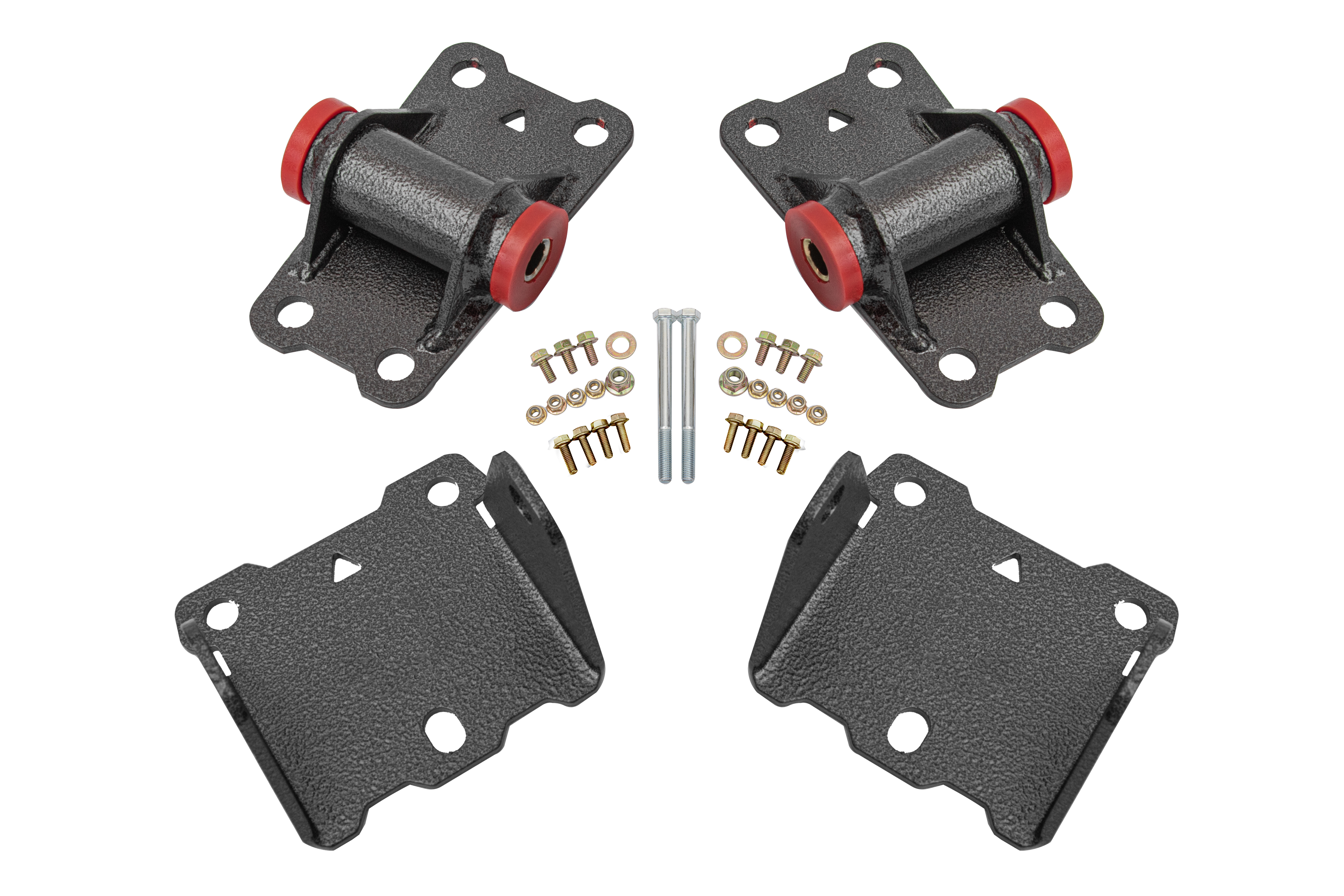 BMR Suspension Motor Mount Kit, Upper And Lower, Poly MM460H
