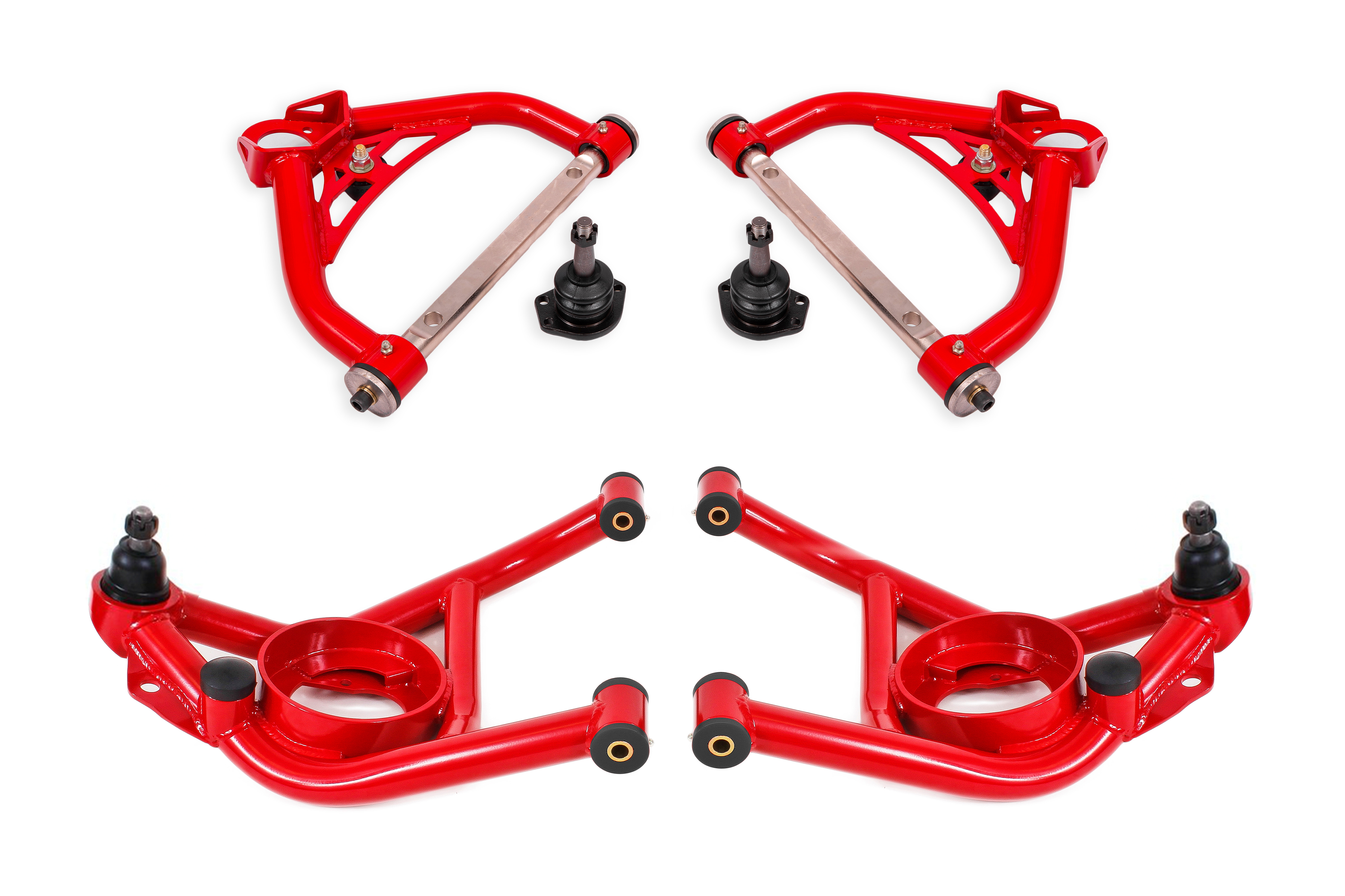 BMR Suspension A-arm Kit, Upper (AAU322) and Lower (AAL321) AAK322R